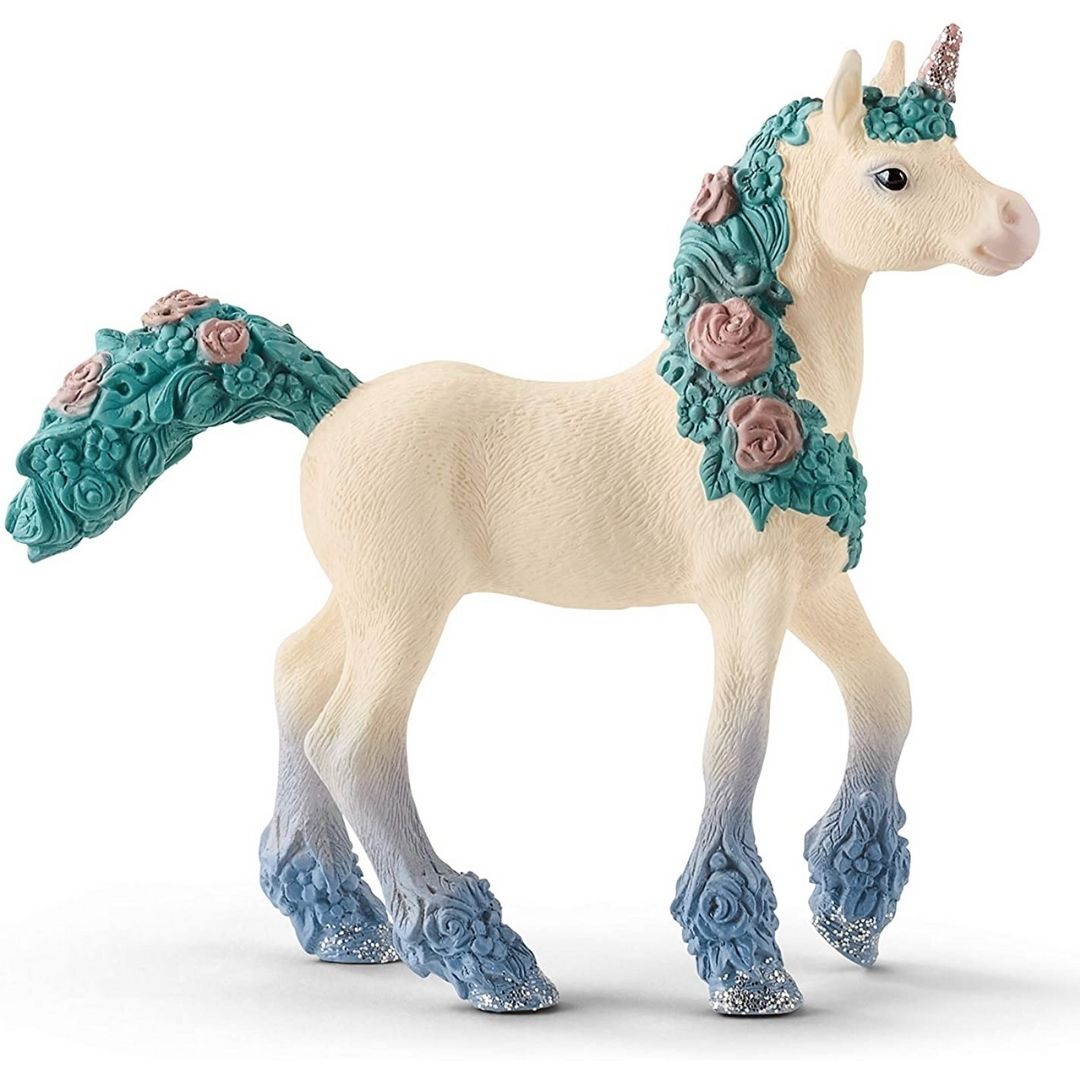 Schleich - bayala Flower Unicorn Foal Toys-Southern Agriculture