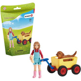 Schleich - Puppy Wagon Ride Toys-Southern Agriculture