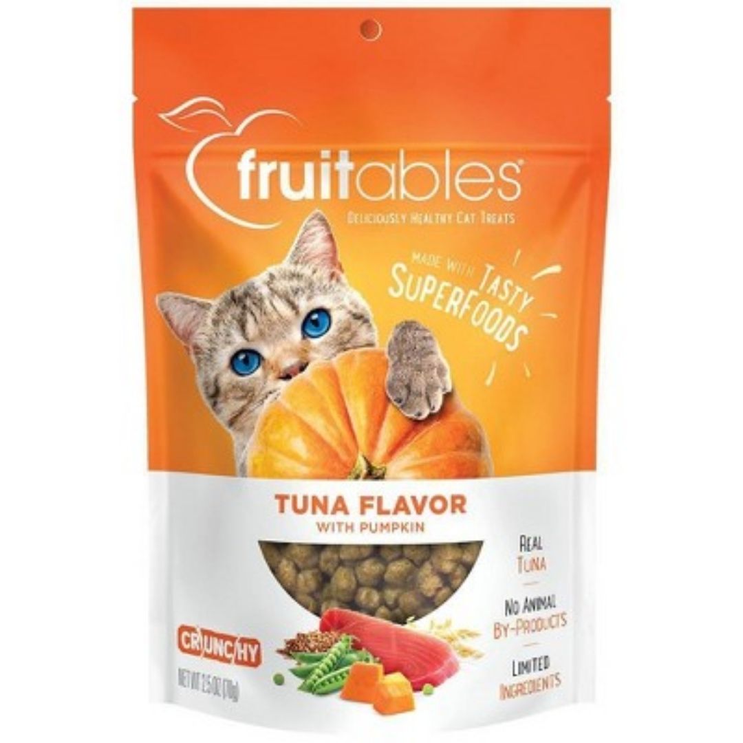 Fruitables - Tuna Flavor with Pumpkin Cat Treats-Southern Agriculture