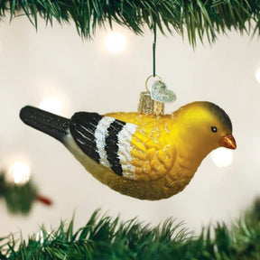 Old World Christmas - Hanging American Goldfinch Ornament-Southern Agriculture