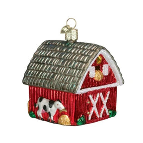 Old World Christmas - Barn Ornament-Southern Agriculture