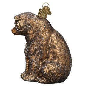 Old World Christmas - Vintage Bear Ornament-Southern Agriculture
