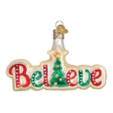 Old World Christmas - Believe Ornament-Southern Agriculture