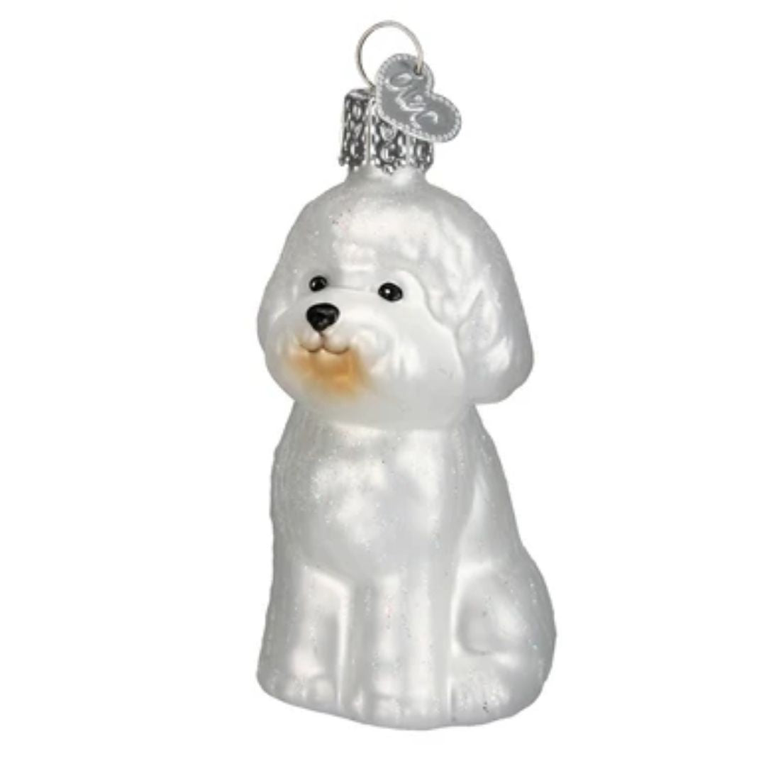 Old World Christmas - Bichon Frise Ornament-Southern Agriculture