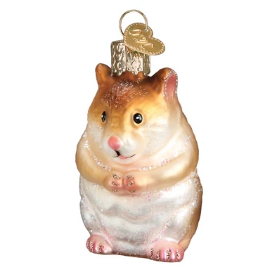 Old World Christmas - Hamster Ornament-Southern Agriculture