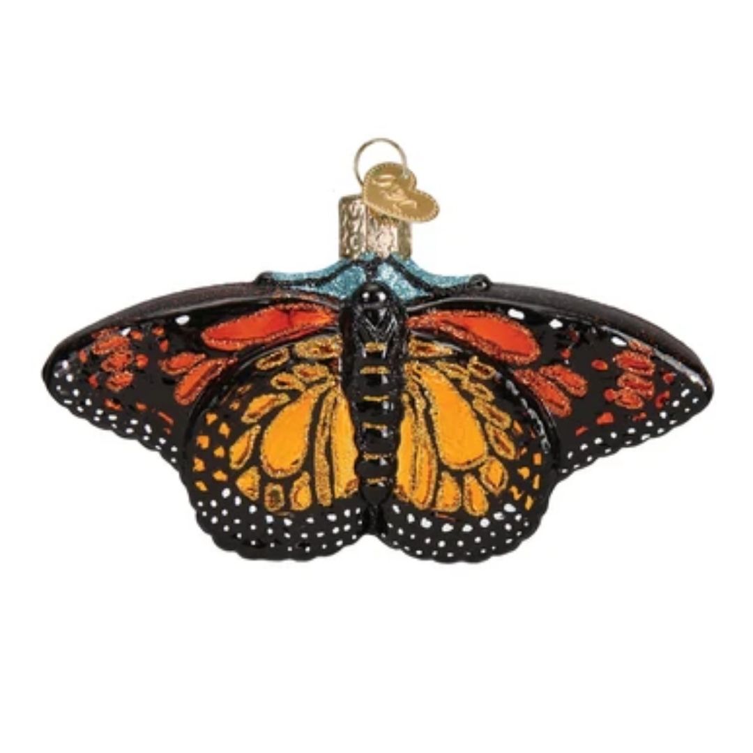 Old World Christmas - Monarch Butterfly Ornament-Southern Agriculture