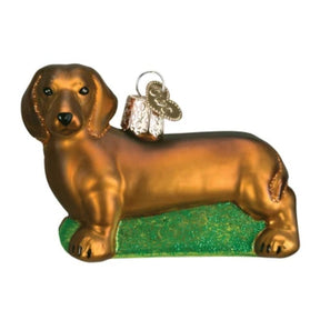 Old World Christmas - Dachshund Christmas Ornament-Southern Agriculture