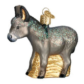 Old World Christmas - Donkey Ornament-Southern Agriculture