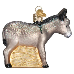Old World Christmas - Donkey Ornament-Southern Agriculture