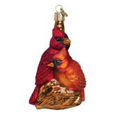 Old World Christmas - Pair Of Cardinals Ornament-Southern Agriculture