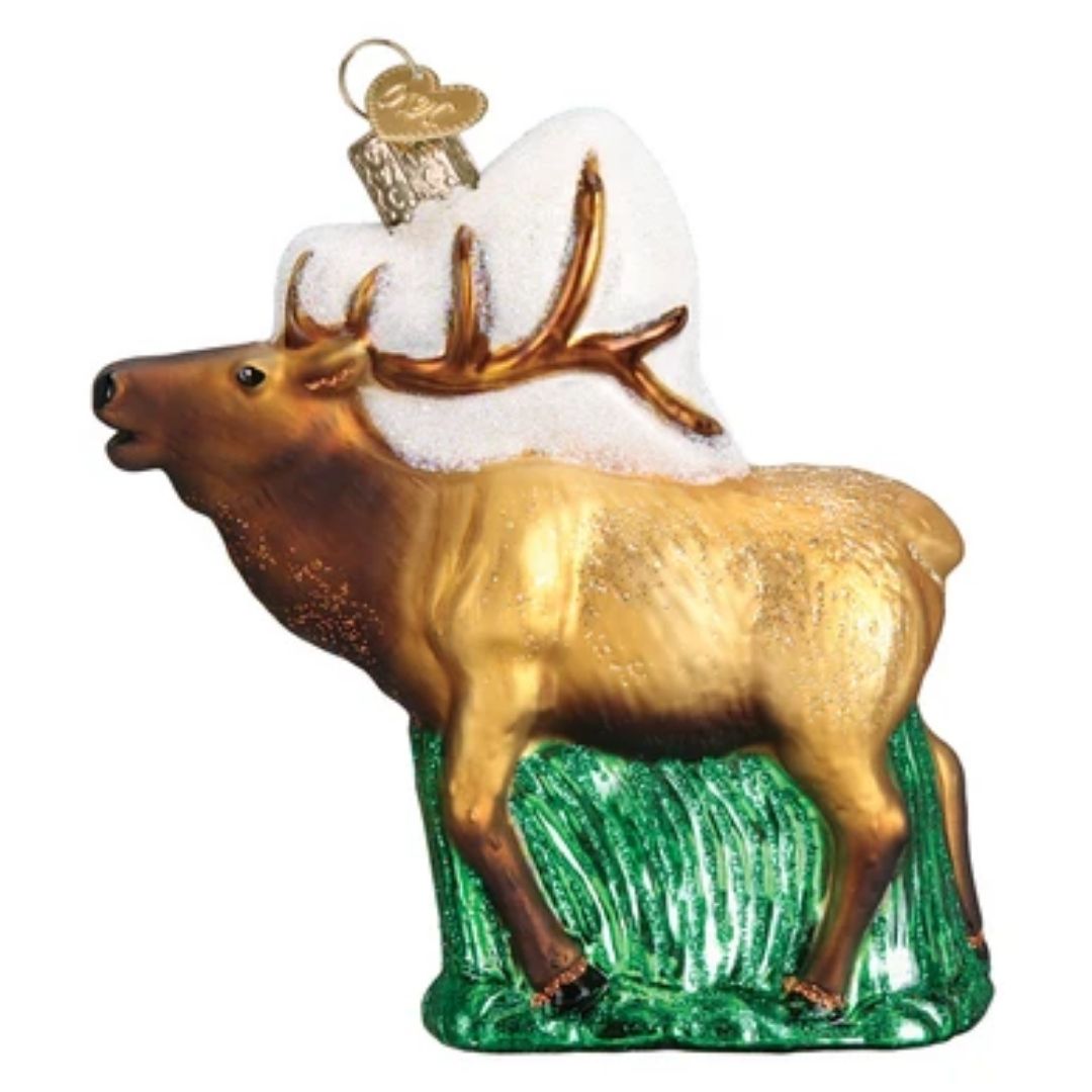 Old World Christmas - Elk Ornament-Southern Agriculture