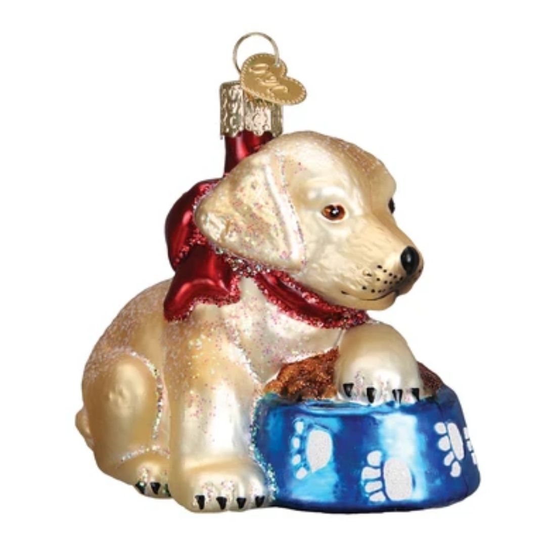 Old World Christmas - Labrador Pup Ornament-Southern Agriculture