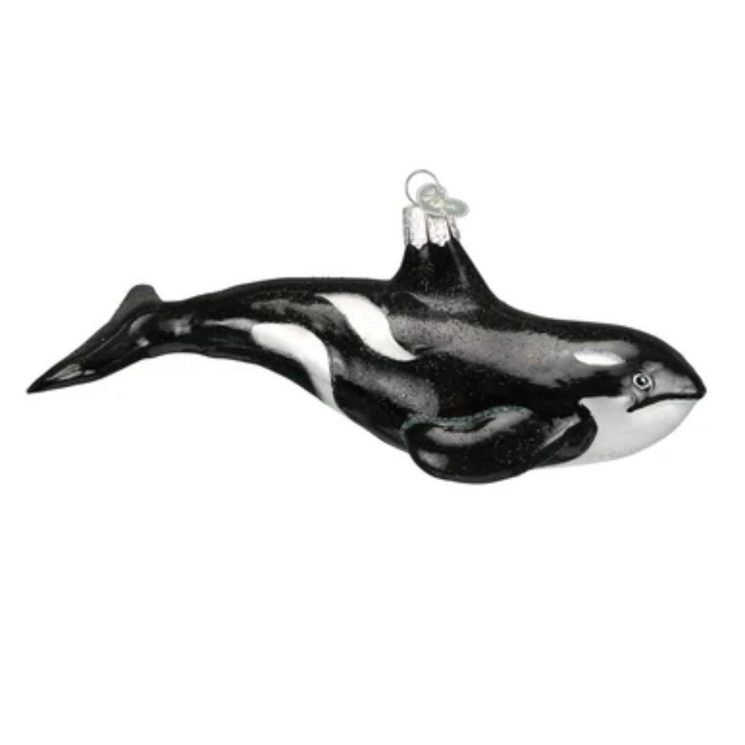 Old World Christmas - Orca Whale Ornament-Southern Agriculture