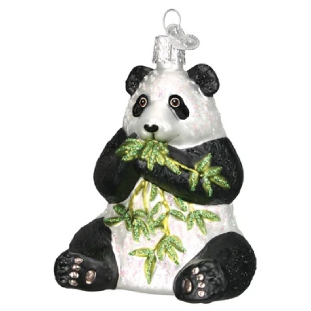 Old World Christmas - Panda Ornament-Southern Agriculture