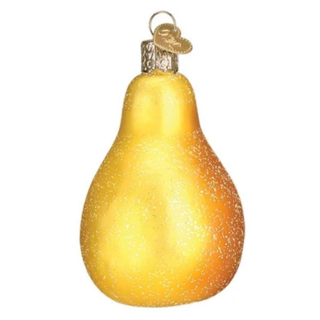 Old World Christmas - Partridge In A Pear Ornament-Southern Agriculture