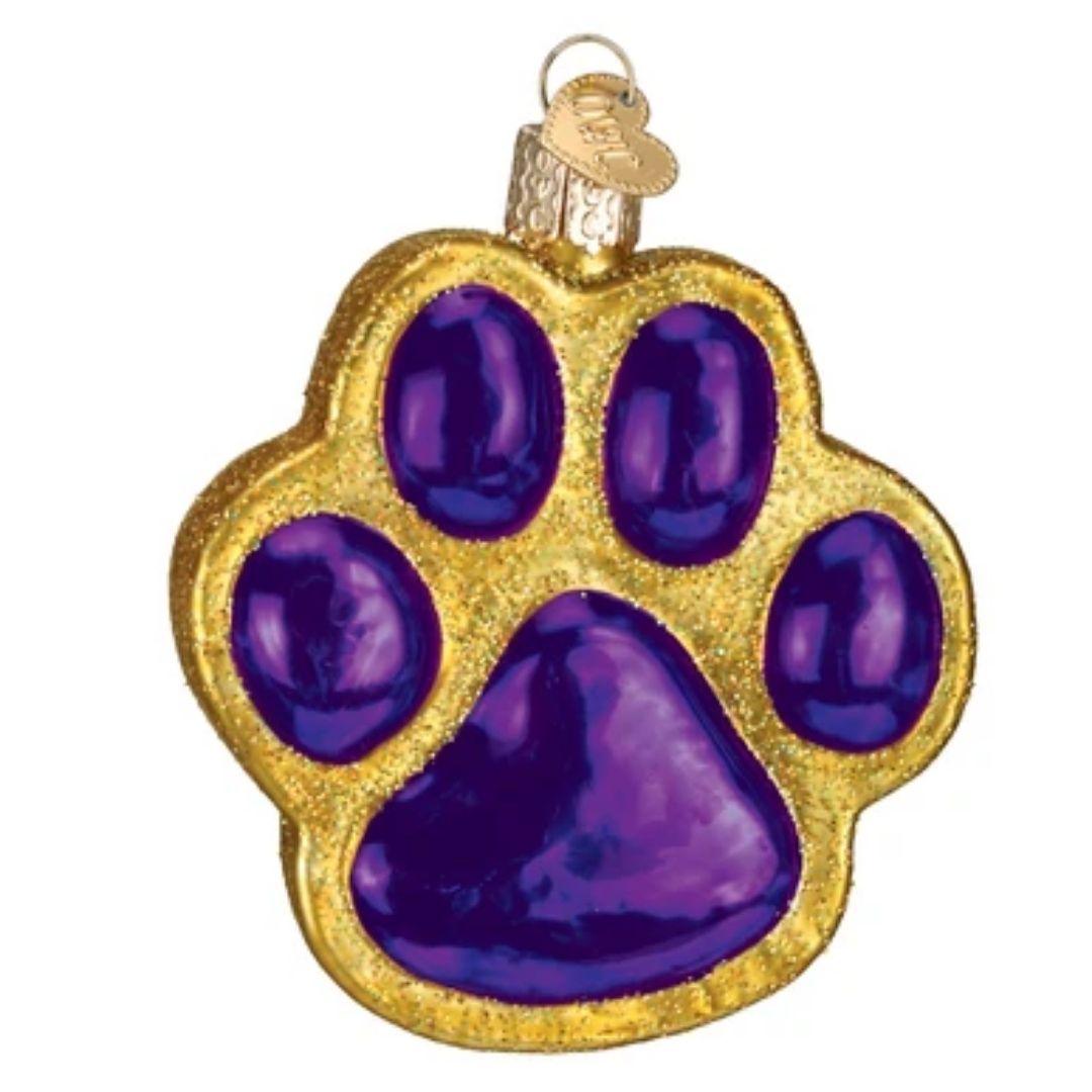Old World Christmas - Paw Print Ornament-Southern Agriculture