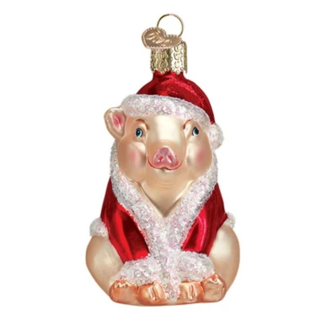 Old World Christmas - Christmas Ham Ornament-Southern Agriculture