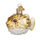 Old World Christmas - Pufferfish Ornament-Southern Agriculture