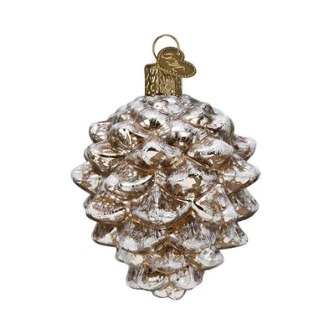 Old World Christmas - Vintage Pinecone Ornament-Southern Agriculture