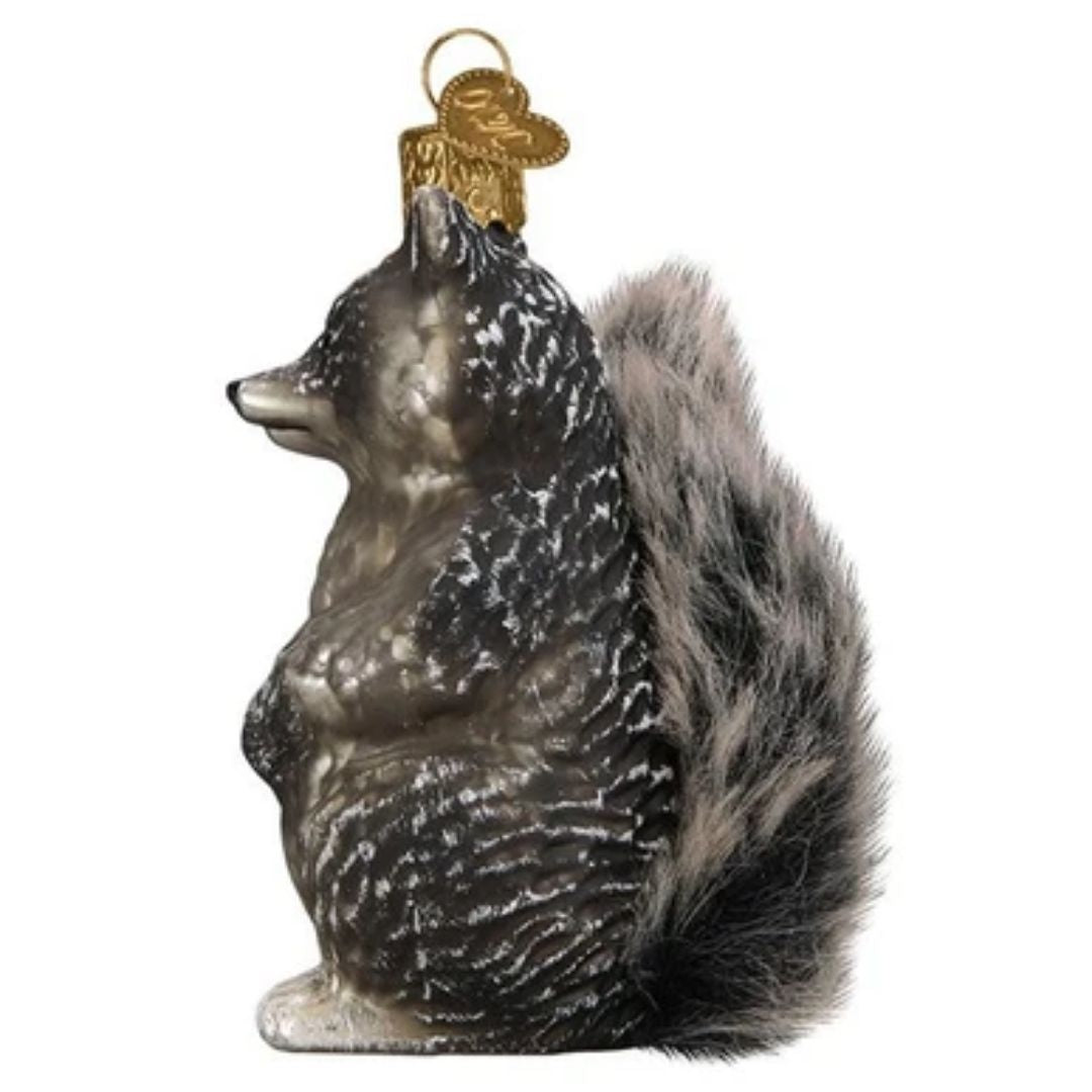 Old World Christmas - Vintage Raccoon Ornament-Southern Agriculture