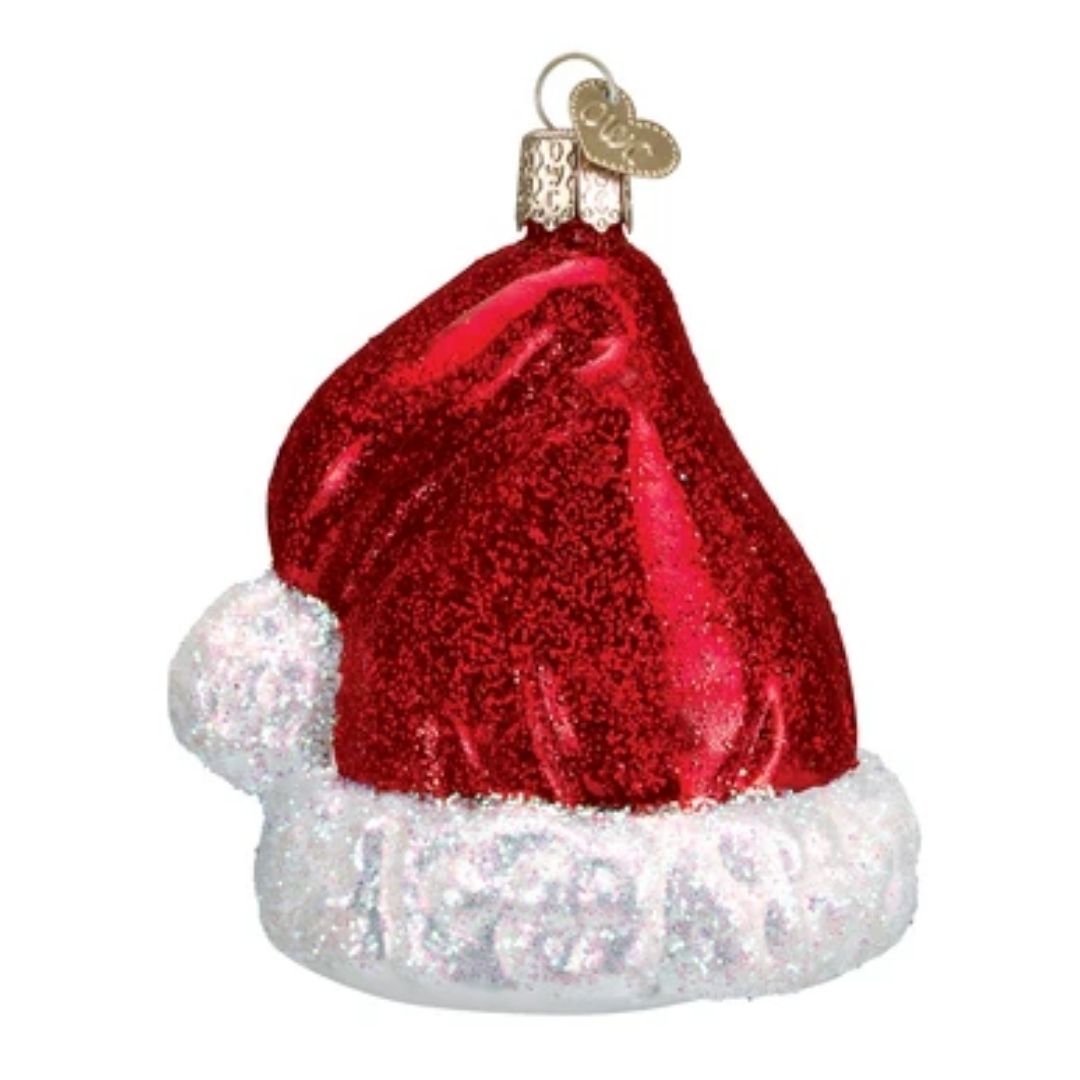 Old World Christmas - Santa's Hat Ornament-Southern Agriculture