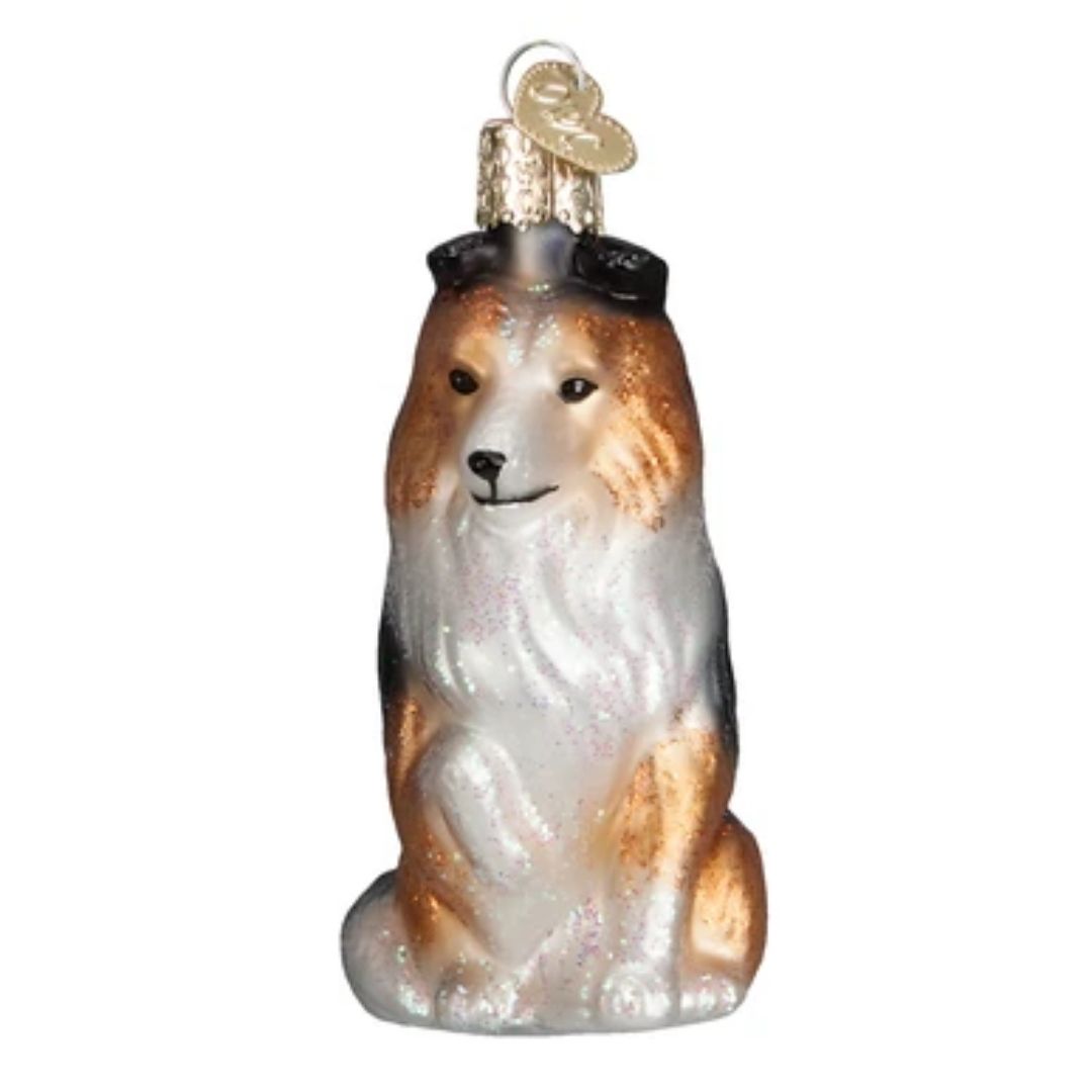 Old World Christmas - Sheltie Ornament-Southern Agriculture