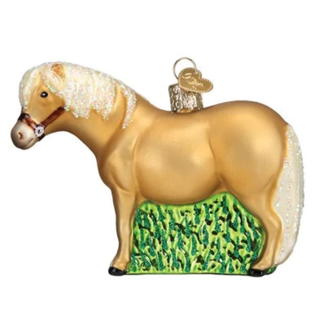 Old World Christmas - Shetland Pony Ornament-Southern Agriculture