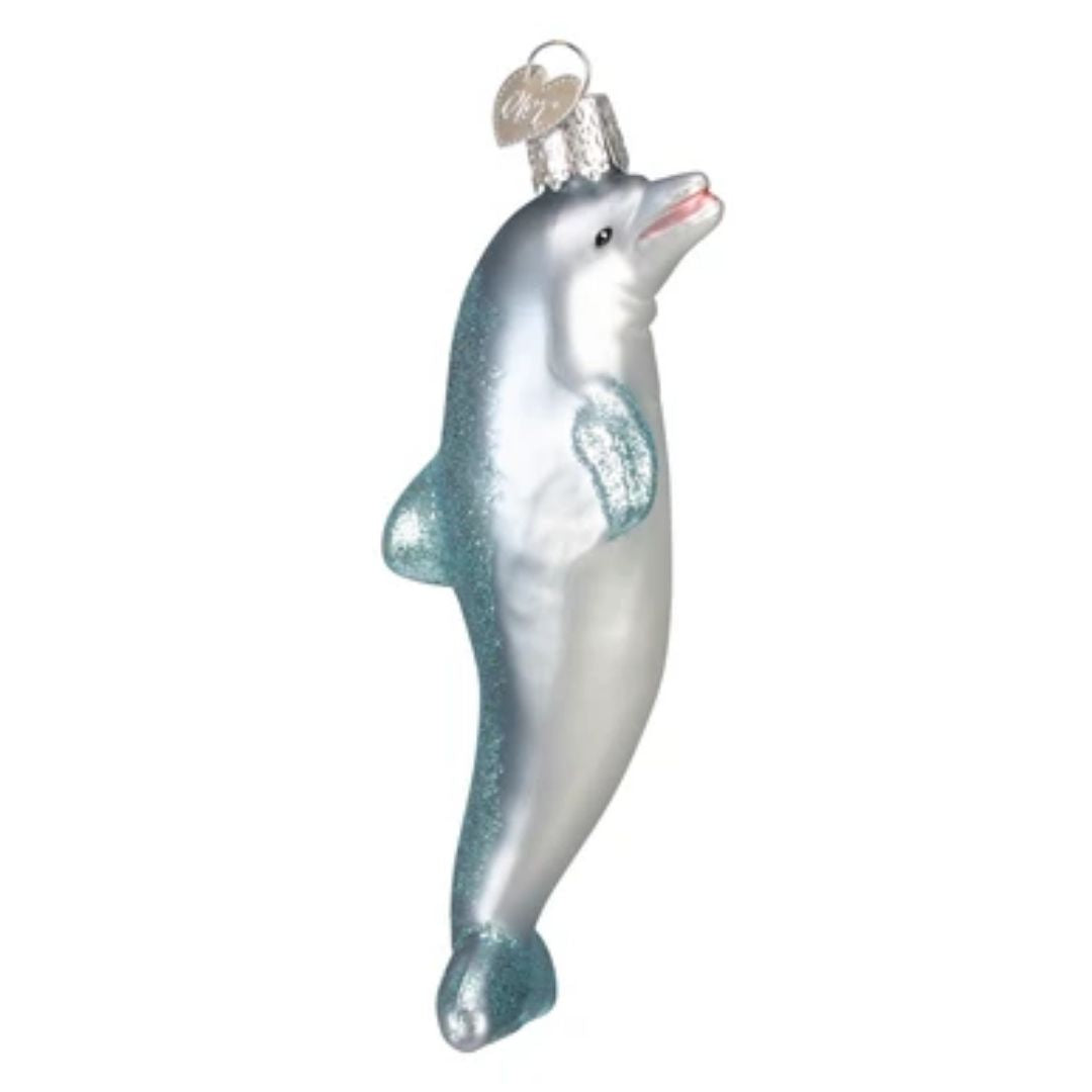 Old World Christmas - Playful Dolphin Ornament-Southern Agriculture