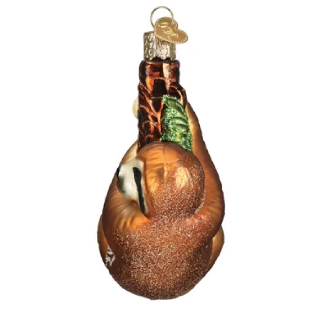Old World Christmas - Christmas Sloth Ornament-Southern Agriculture