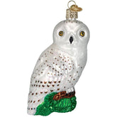 Old World Christmas - Great White Owl Ornament-Southern Agriculture