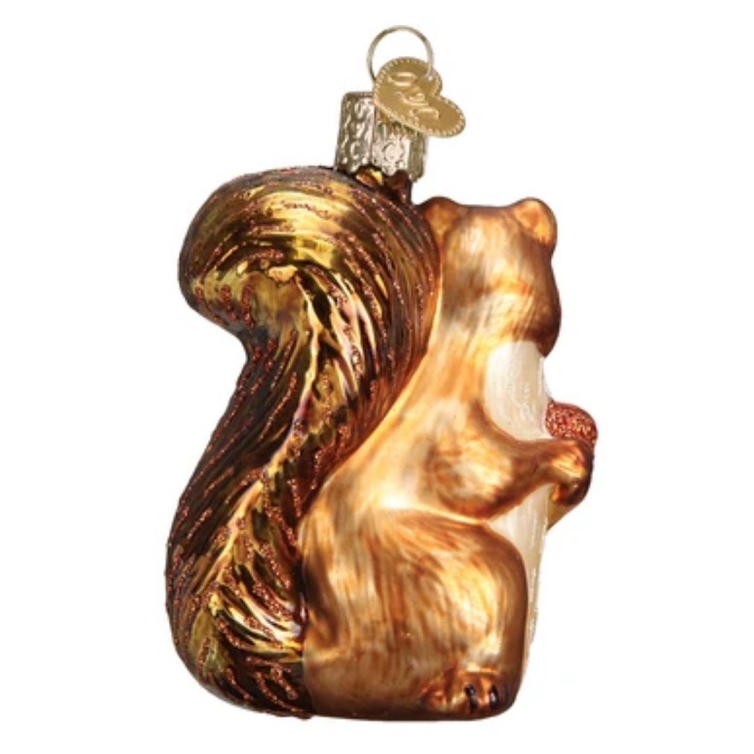 Old World Christmas - Squirrel Ornament-Southern Agriculture