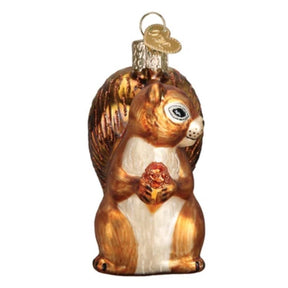 Old World Christmas - Squirrel Ornament-Southern Agriculture