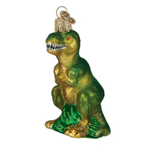 Old World Christmas - T-rex Ornament-Southern Agriculture