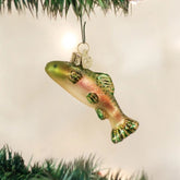 Old World Christmas - Mini Trout Ornament-Southern Agriculture