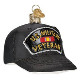 Old World Christmas - Veteran's Cap Ornament-Southern Agriculture