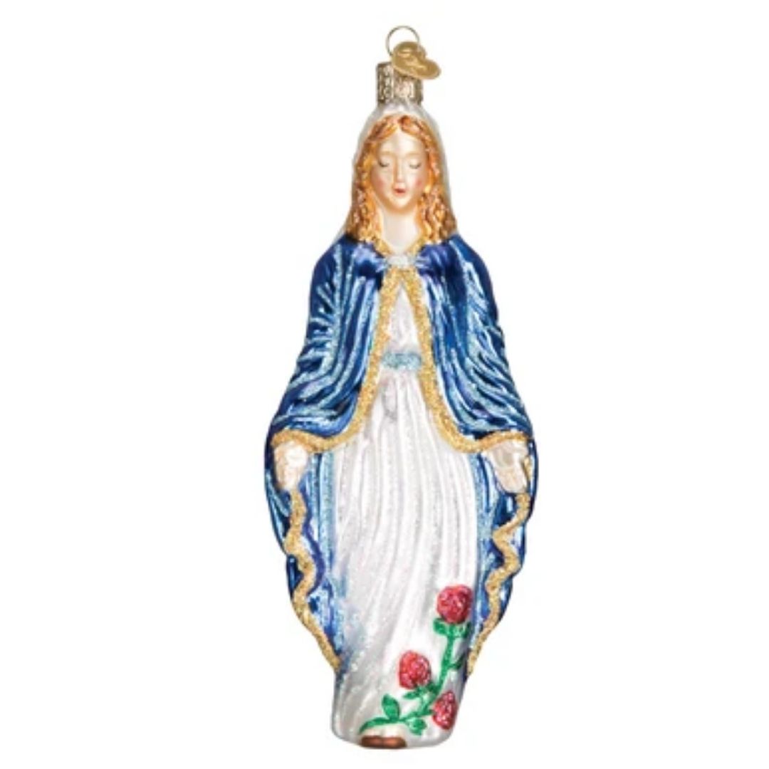 Old World Christmas - Virgin Mary Ornament-Southern Agriculture