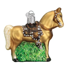 Old World Christmas - Western Horse Ornament-Southern Agriculture