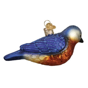 Old World Christmas - Hanging Western Bluebird Ornament-Southern Agriculture