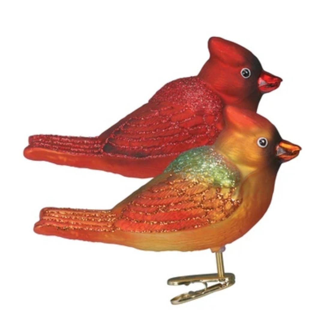 Old World Christmas - Winter Cardinal Ornament-Southern Agriculture