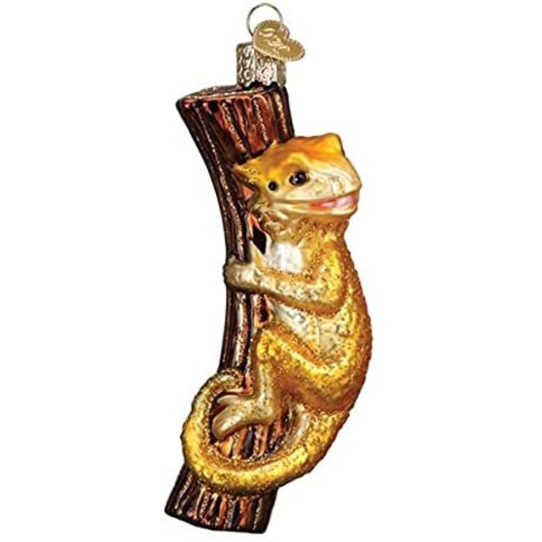 Old World Christmas - Bearded Dragon Ornament-Southern Agriculture
