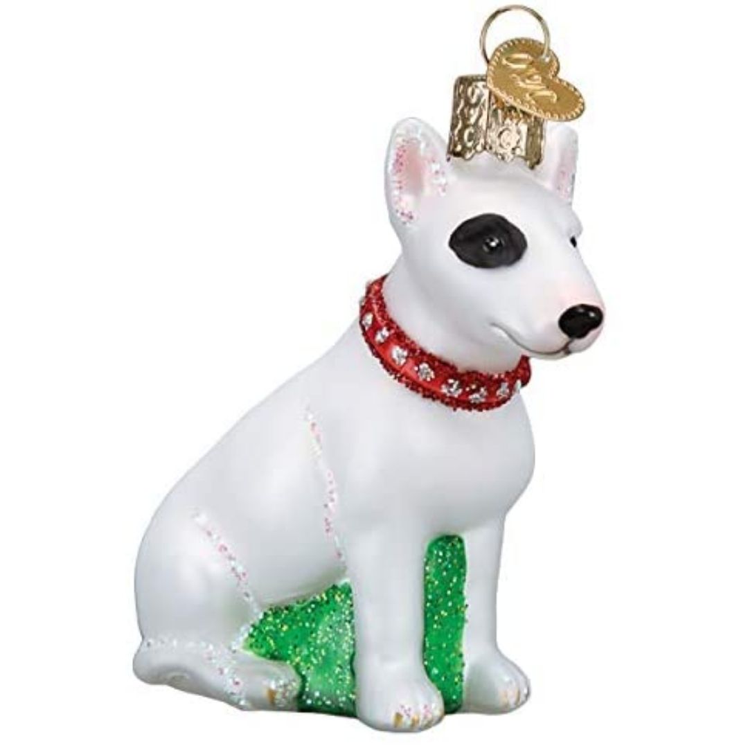 Old World Christmas - Bull Terrier Ornament-Southern Agriculture