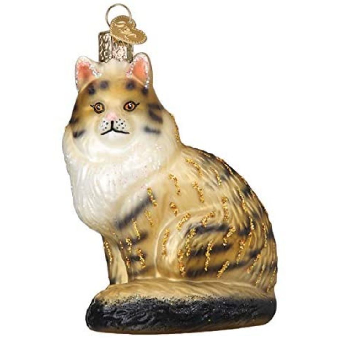 Old World Christmas - Maine Coon Cat Ornament-Southern Agriculture