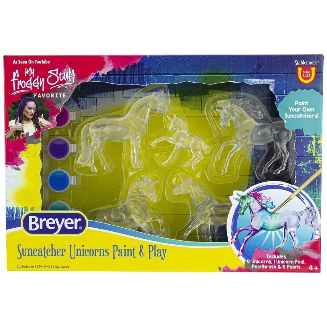 Breyer - Suncatcher Unicorn Paint & Play Set Toy-Southern Agriculture
