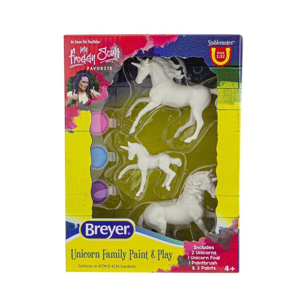 Breyer - Unicorn Family Paint & Play Set Toy-Southern Agriculture