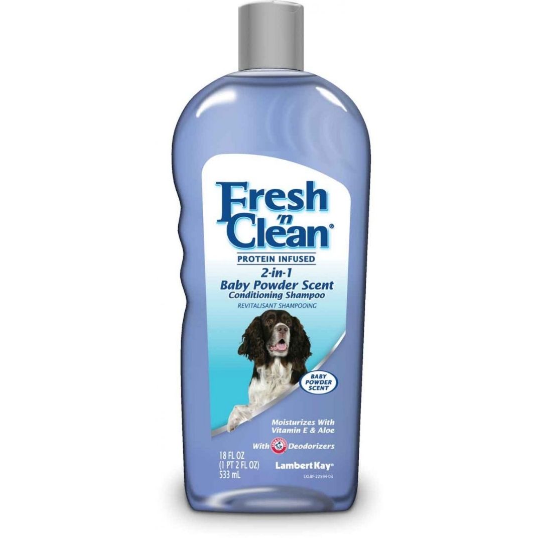 Lambert Kay - Fresh ’n Clean 2-in-1 Conditioning Dog Shampoo - Baby Powder Scent-Southern Agriculture