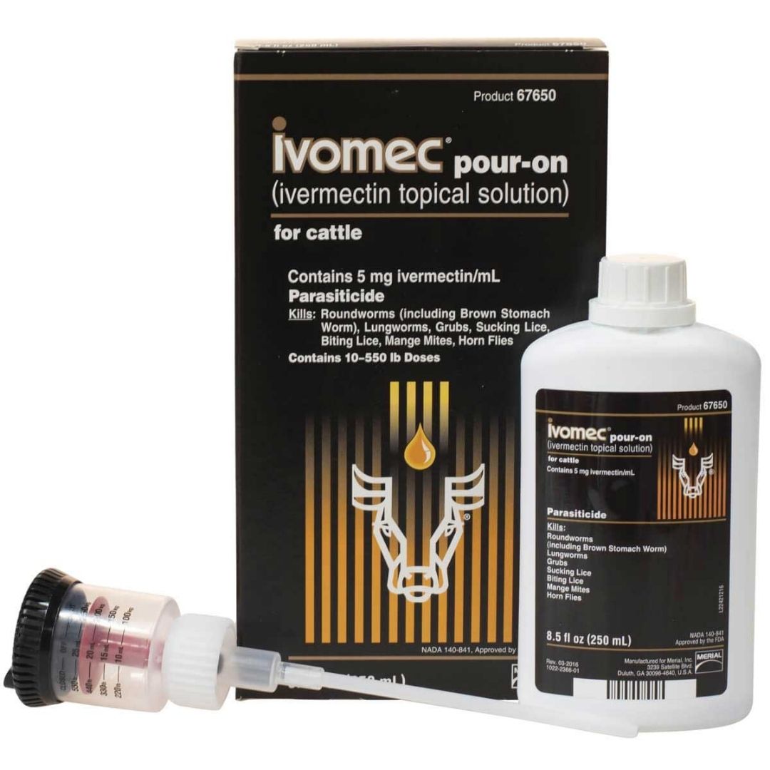 Merial - Ivomec Pour-On Parasiticide for Cattle-Southern Agriculture