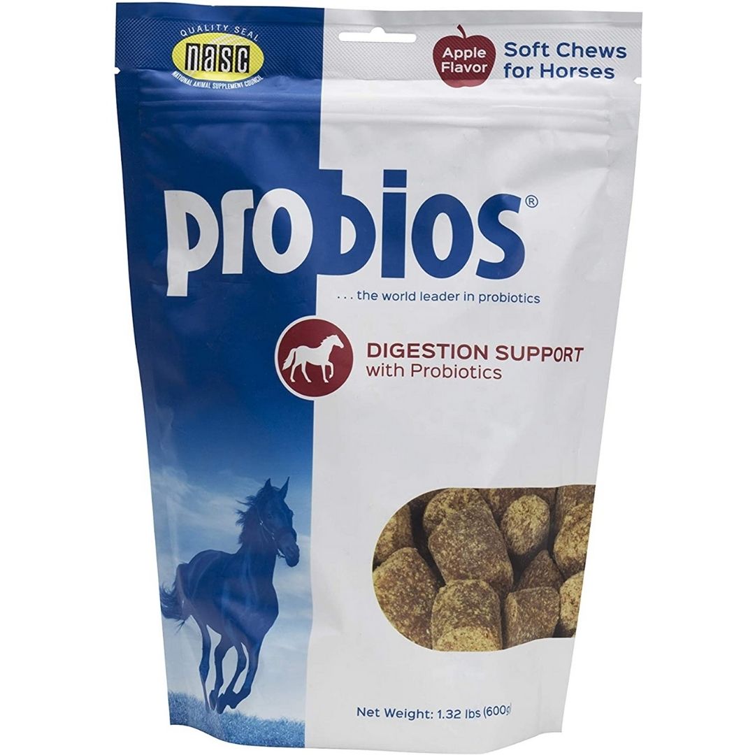 Vets Plus - Probios Equine Probiotic Soft Chew Horse Supplement - Apple Flavor-Southern Agriculture