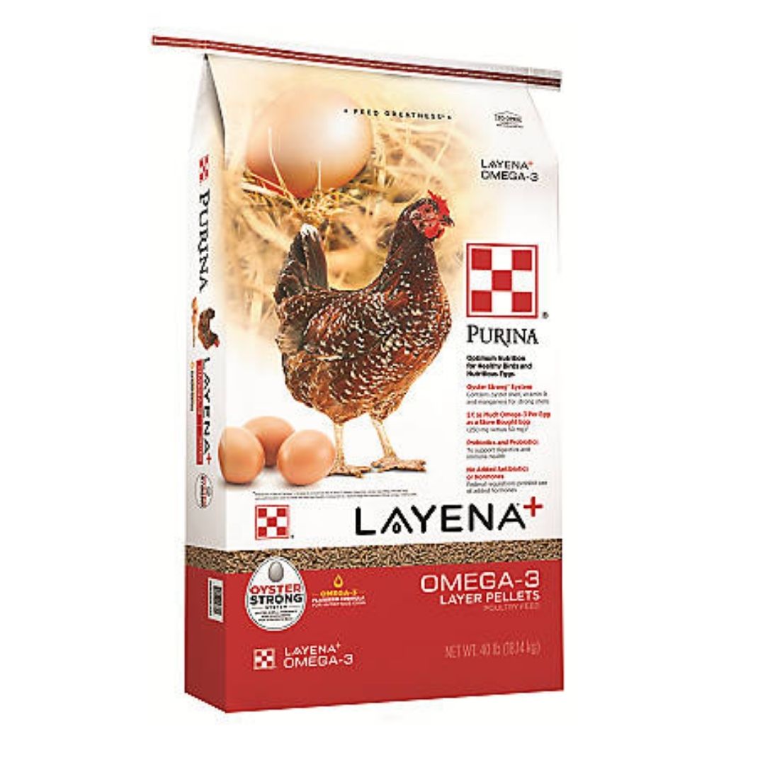 Purina - Layena Plus Omega-3 Hen Feed-Southern Agriculture