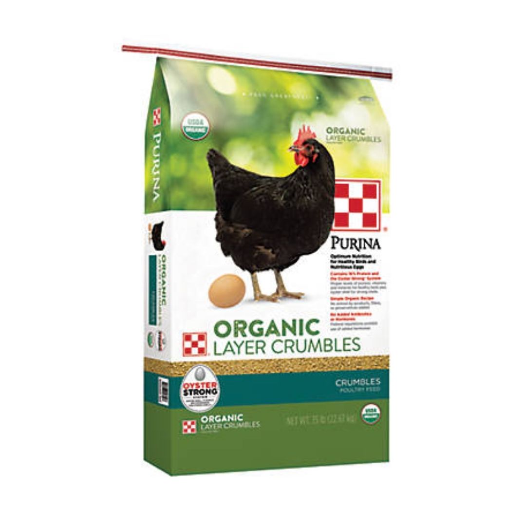 Purina - Organic Layer Laying Hen Feed Crumbles-Southern Agriculture