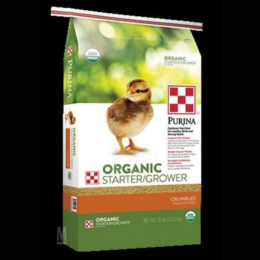 Purina - Organic Starter-Grower Chicken Feed-Southern Agriculture